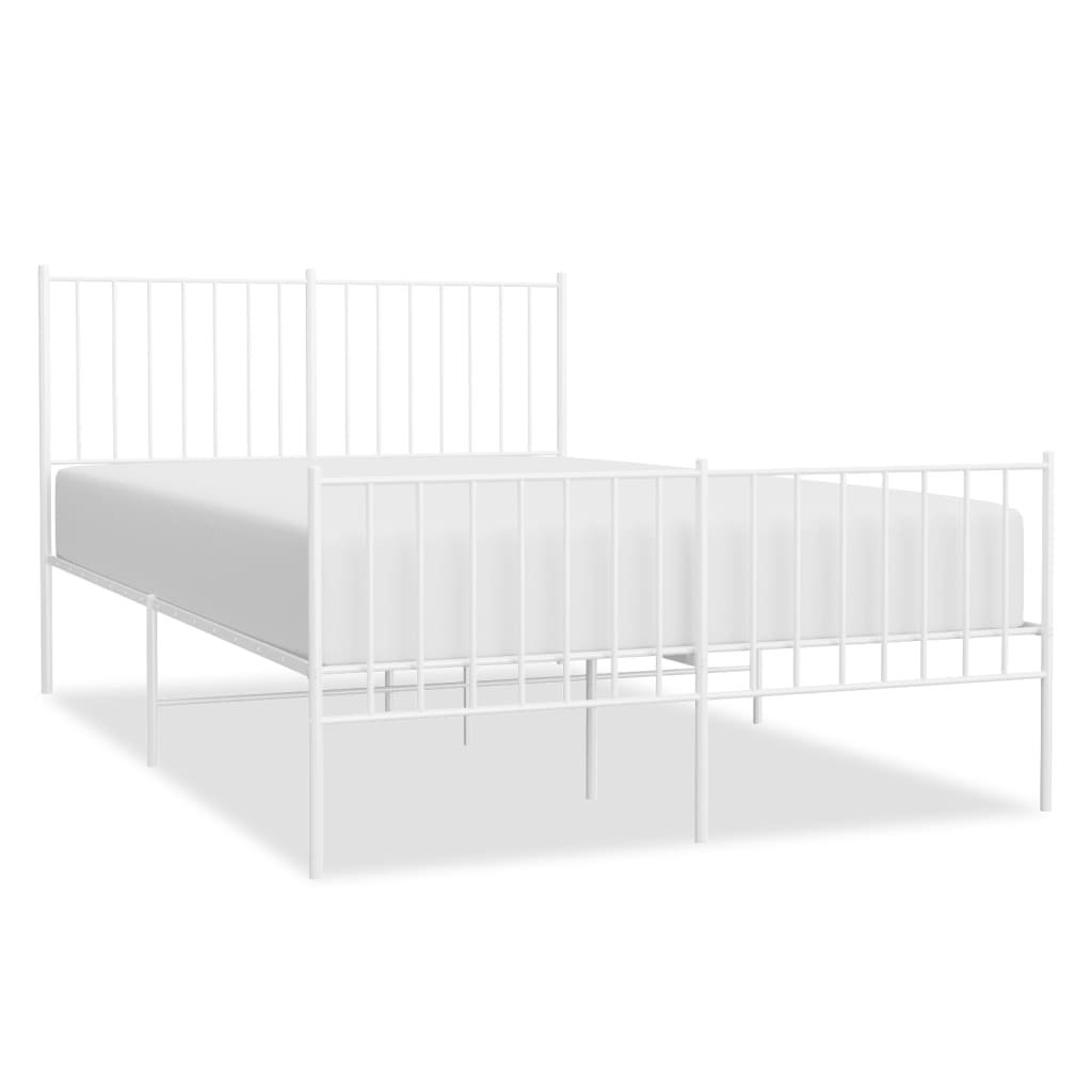 Фото - Ліжко Rama łóżka stalowa biała 207x125x90,5 cm