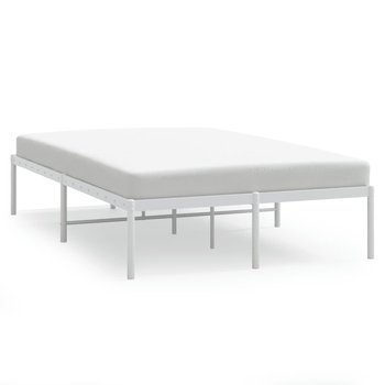 Rama metalowa łóżka klasyczna 120x200 biała / AAALOE - Zakito Home