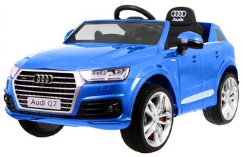 Ramiz, pojazd na akumulator Audi Q7 2.4G Model, niebieski - RAMIZ