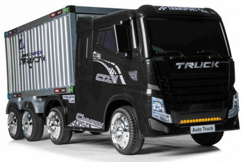 Ramiz, pojazd na akumulator Container Truck, czarny - RAMIZ