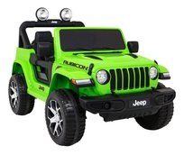 Ramiz, pojazd na akumulator Jeep Wrangler Rubicon, zielony