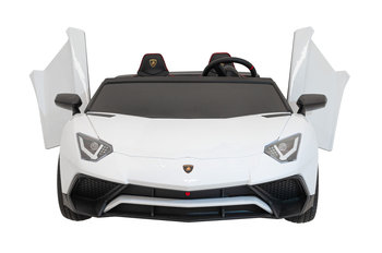 Ramiz, pojazd na akumulator Lamborghini Aventador Sv Biały - RAMIZ
