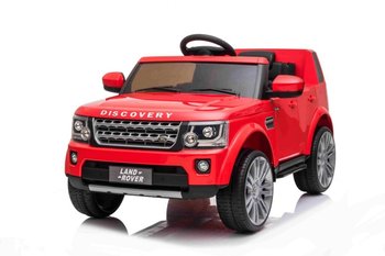 Ramiz, pojazd na akumulator Land Rover Discovery, czerwony - RAMIZ