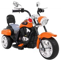 Ramiz, pojazd na akumulator Motorek Chopper Nightbike, pomarańczowy
