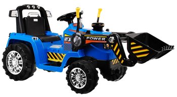 Ramiz, pojazd na akumulator Traktor, niebieski - RAMIZ