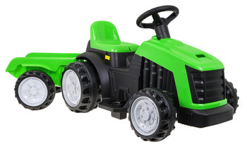 Ramiz, traktorek na akumulator z przyczepką, zielony - RAMIZ