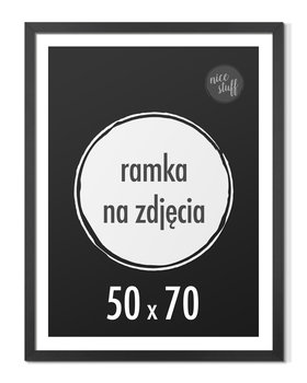 Ramka 50x70 cm B2 Ramki 70x50 foto czarna rama - Nice Stuff