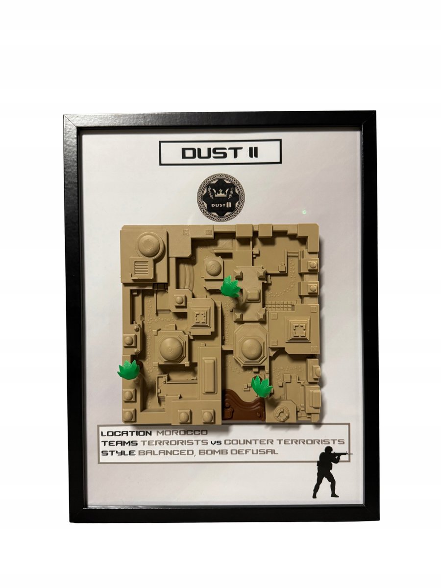 Ramka Counter-Strike DUST II CS2 CS:GO - Inna marka | Sklep EMPIK.COM