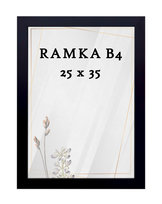 Ramka DAISY CZARNA 25x35 FOTKOM