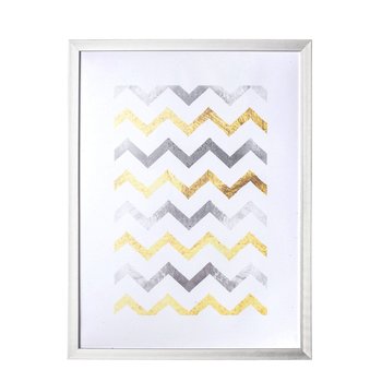 Ramka DEKORIA Simple, srebrna, 30x1,3x40 cm - Dekoria