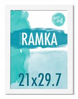 Ramka na zdjęcia 21x29,7 Ramka 21x30 biała MDF na dyplom Ramka 21x29,7 A4