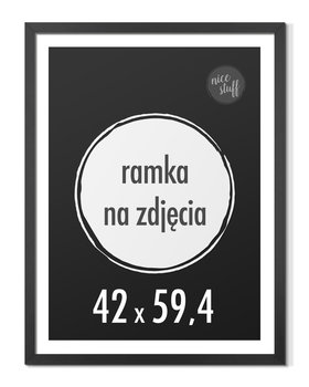 Ramka na zdjęcia 42x59,4 cm A2 Ramki 59,4x42 foto czarna - Nice Stuff