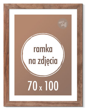 RAMKA NA ZDJĘCIA 70x100 cm B1 ramki drewniane wenge - Nice Stuff