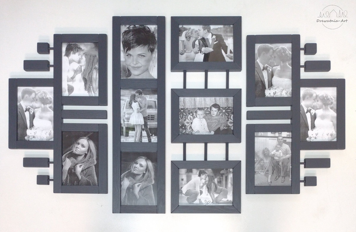 Ramka na Zdjęcia Rama Drewno Fotografia Multirama 15x21 cm - drewutnia ...