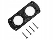 Ramka Obudowa Gniazda Zapalniczki Ładowarki USB X2