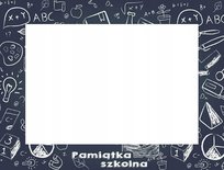 Ramka papierowa 10x15 (10szt.) pamiątka zakończenie roku szkolnego + napis