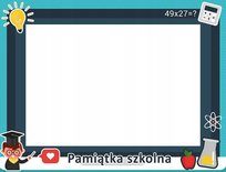 Ramka papierowa na zdjęcia - 15x21 (10szt.) pamiątka szkolna + napis
