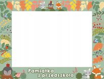 Ramka papierowa na zdjęcia - 15x21 (10szt.) pamiątka szkolna + napis