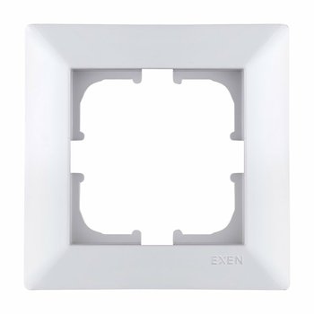 Ramka pojedyncza seria Odak biała Exen - EXEN