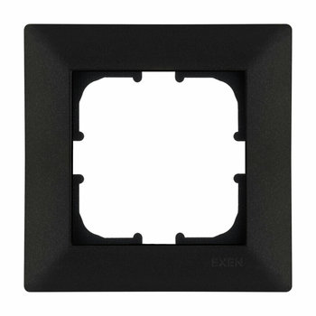 Ramka pojedyncza seria Odak czarny metalik Exen - EXEN