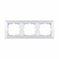 Ramka potrójna seria Odak biała Exen