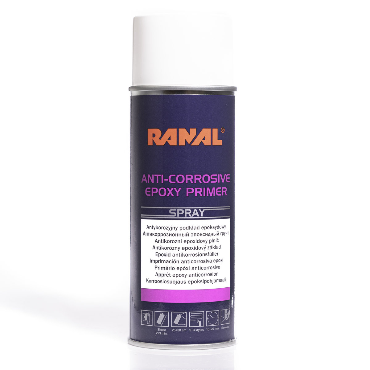 Ranal Antykorozyjny Podkład Epoksydowy Spray 400Ml - RANAL ...