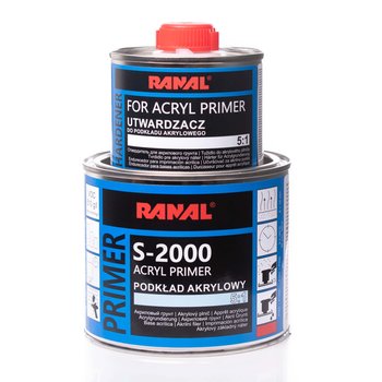 Ranal Podkład Akrylowy S-2000 Kpl. 0,48L Szary - RANAL