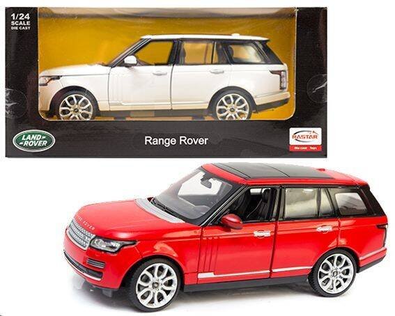 Rastar Range Rover Noir – Échelle 1/24 – Voiture Diecast De Collection