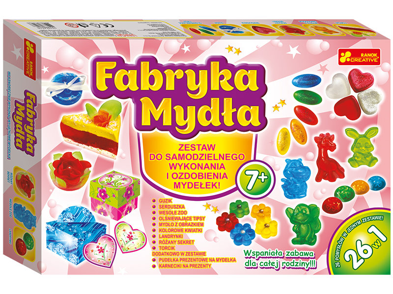 Ranok-Creative, zestaw kreatywny Fabryka Mydła