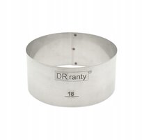 RANT OPASKA DO PIECZENIA TORTU STAŁY DOROSIOWE RANTY 18cm H8cm