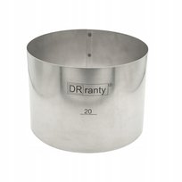 RANT OPASKA DO PIECZENIA TORTU STAŁY DOROSIOWE RANTY 20cm H14cm