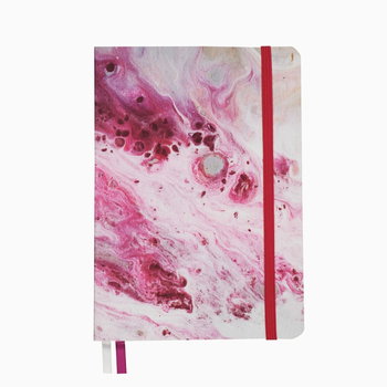 Raspberry Shake - notatnik B5, bullet journal, planer w kropki, notes miękka oprawa, biały papier 120g/m2 - Devangari