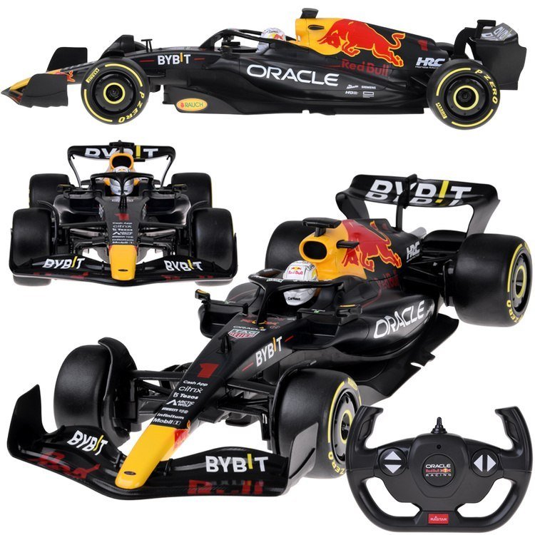 Red Bull Racing Rastar Rastar bolid RB18 F1 model zdalnie sterowany Red Bull Racing 1:12 ...
