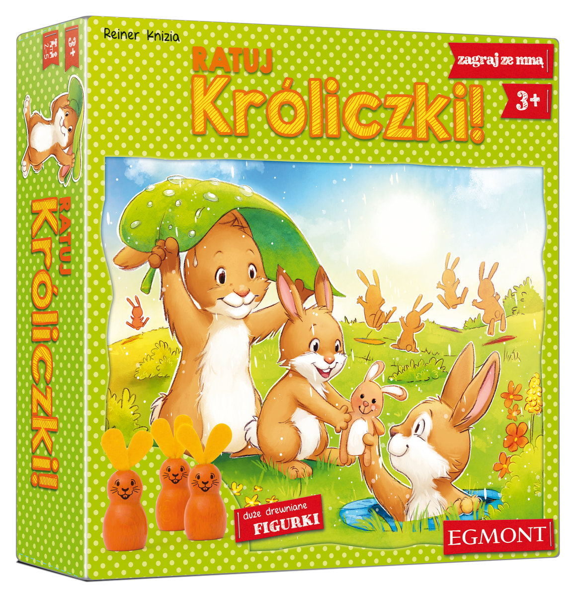 Ratuj króliczki, gra planszowa, Egmont