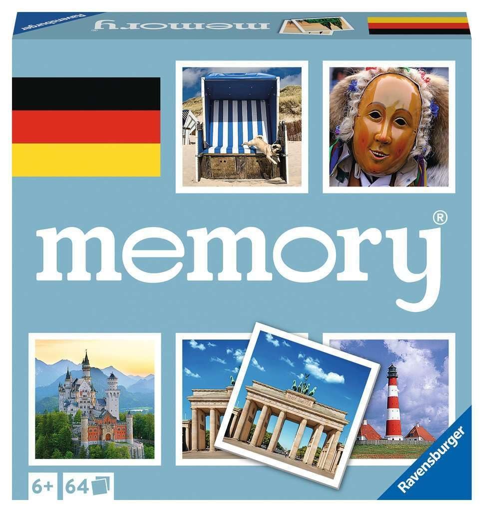 Ravensburger Kinder Memory – Jeu De Mémoire Familial 2-6 Joueurs, Dès 3 Ans, 48 Images