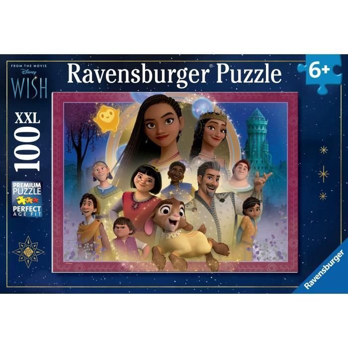 Ravensburger Puzzle 100 Pezzi – Alfensea (Lago Degli Elfi), Dimensioni 49x36 Cm, Per Bambini