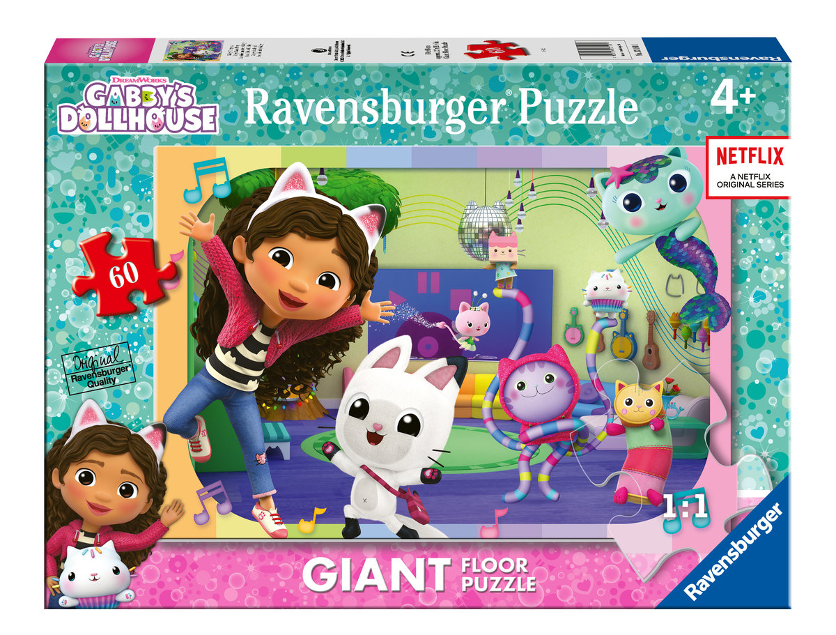 Ravensburger, puzzle 2D, Giant, Koci Domek Gabi, 60 el. - Ravensburger ...