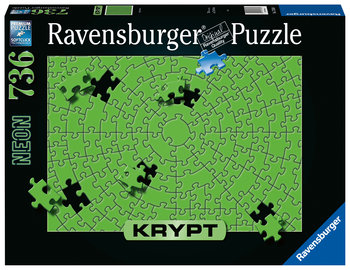 Ravensburger, puzzle 2D, Krypt, Neon Zielony, 736 el. - Ravensburger