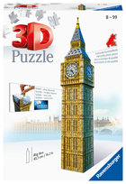 Ravensburger, puzzle 3D, Budynki, Big Ben, 216 el.
