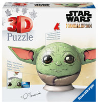 Ravensburger, puzzle 3D Star Wars Grogu Kula, 77 el.
