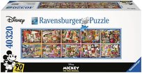 Ravensburger, puzzle, bajki, Disney Myszka Miki i przyjaciele, 40320 el.