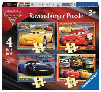 Ravensburger, puzzle, Disney, Auta 3, Dajmy gazu, 12/16/20/24 el. - Ravensburger