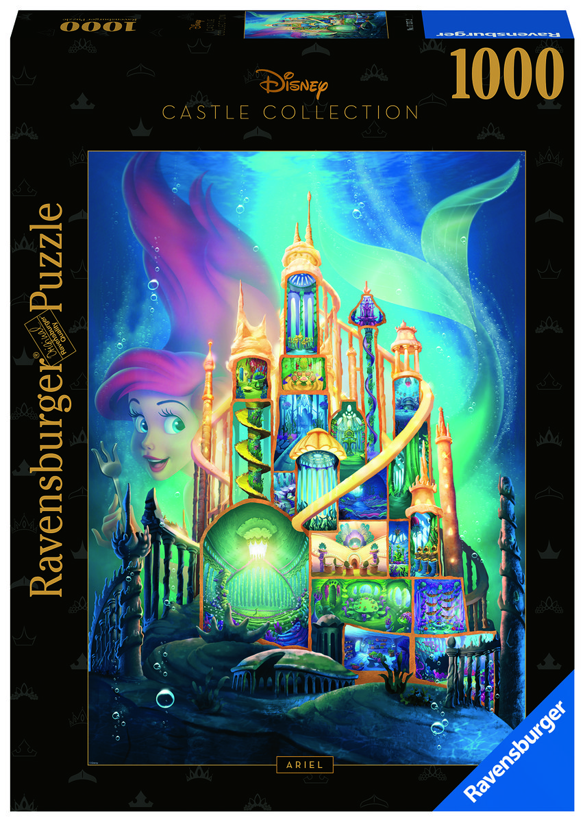 Zdjęcia - Puzzle i mozaiki Ravensburger , puzzle, Disney kolekcja Arielka, 1000 el. 