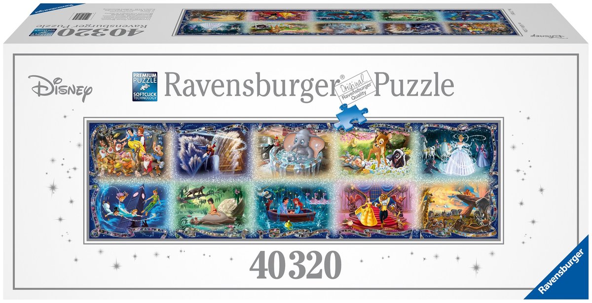 Ravensburger, puzzle, Disney, Wspomnienia Disney'a, 40320 el.