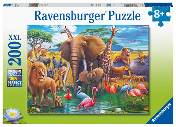 Ravensburger, puzzle, dla dzieci XXL Dzikie zwierzęta, 200 el. - Ravensburger