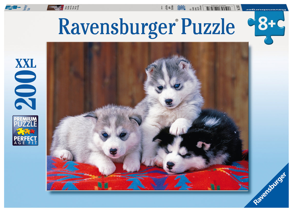 Ravensburger, puzzle, dla dzieci XXL Husky, 200 el.
