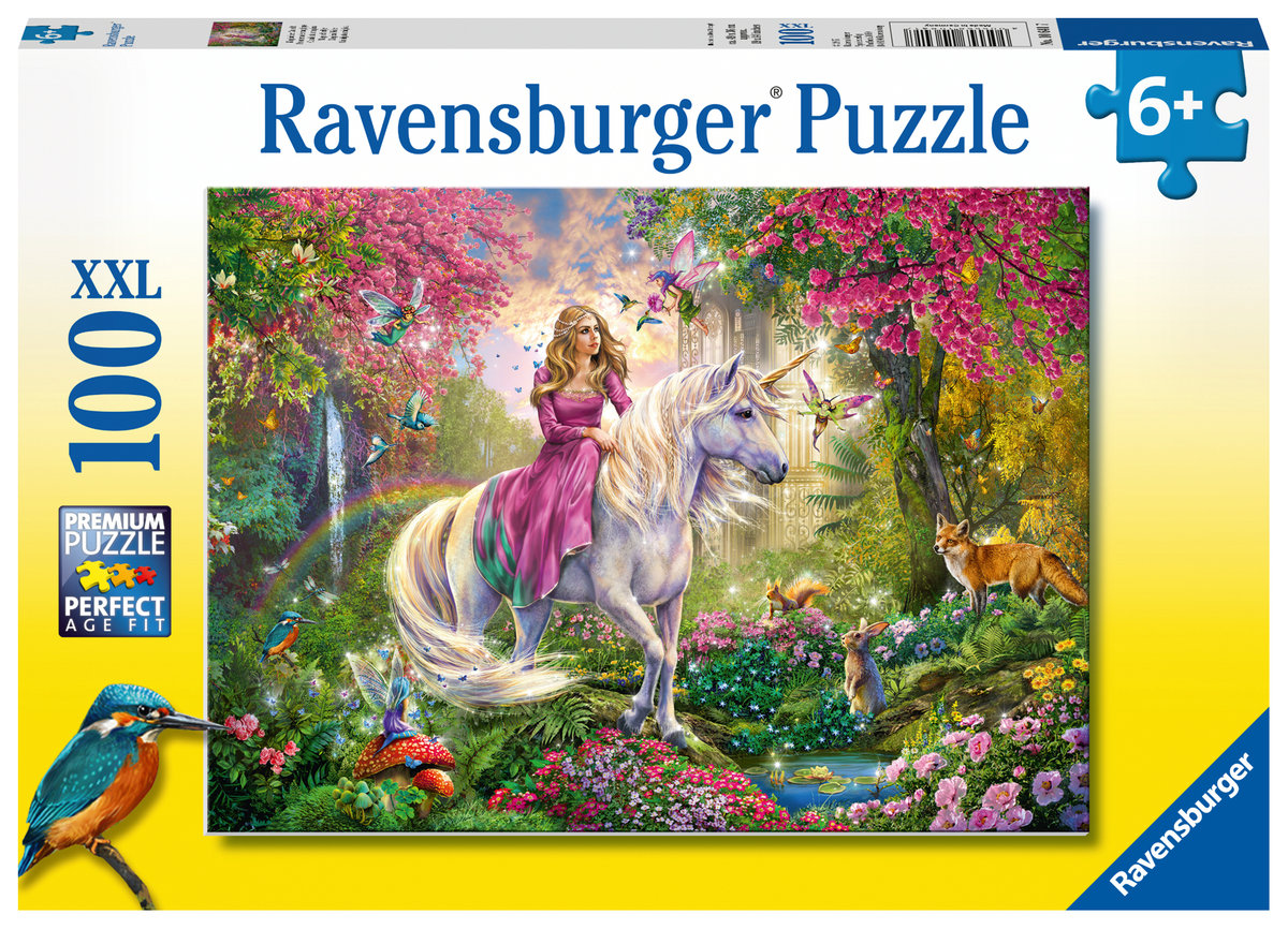 Фото - Пазли й мозаїки Ravensburger , puzzle, dla dzieci XXL Magiczny przejazd, 100 el. 