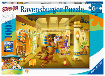 Ravensburger, puzzle, dla dzieci XXL Scooby Doo, 100 el. - Ravensburger