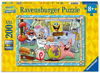 Ravensburger, puzzle, dla dzieci XXL, Sponge Bob Kanciastoporty 200 el. Ravensburger