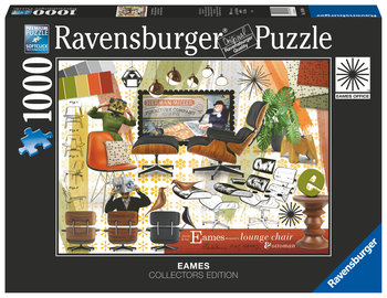 Ravensburger, puzzle, Eames Design Classics Krzesło salonowe, 1000 el. - Ravensburger